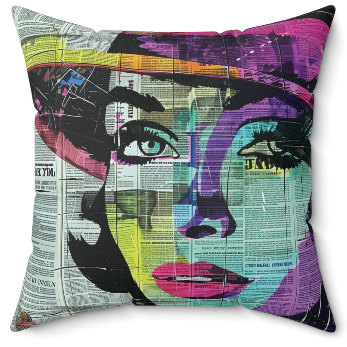 Pop Art Collage Magazine: Fragmented Elegance