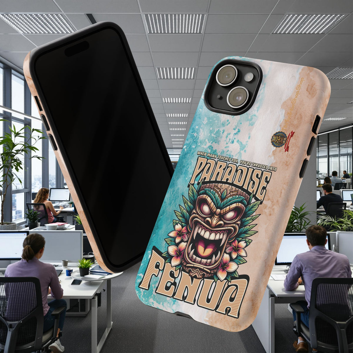 Fenua Guardian – Coque Antichoc Art Polynésien