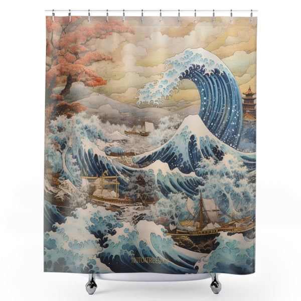 La Grande Vague Sakura - Hommage Artistique Japonais