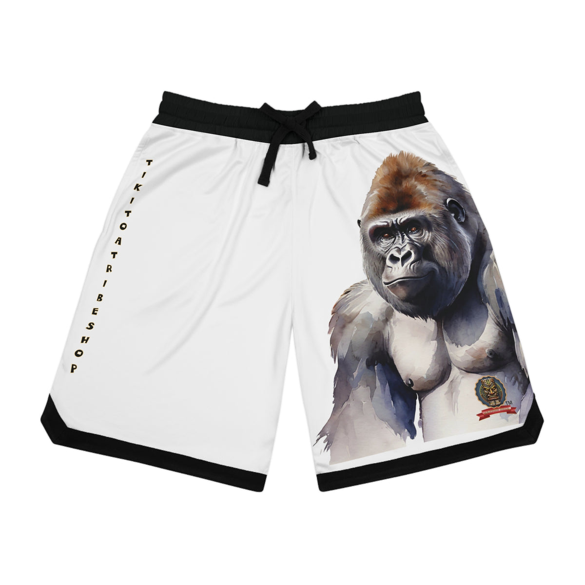 SHORTS B-BALL - GORILLE : LA PUISSANCE SAUVAGE SUR LE TERRAIN
