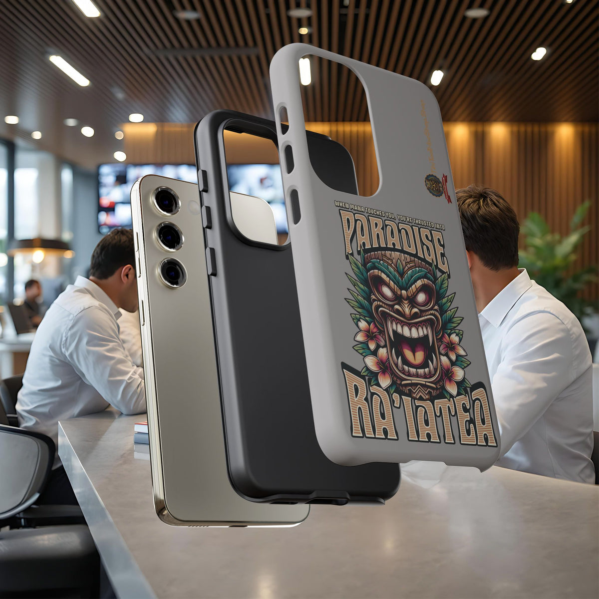 Ra’iatea – Coque Tiki Tribal de Protection Premium