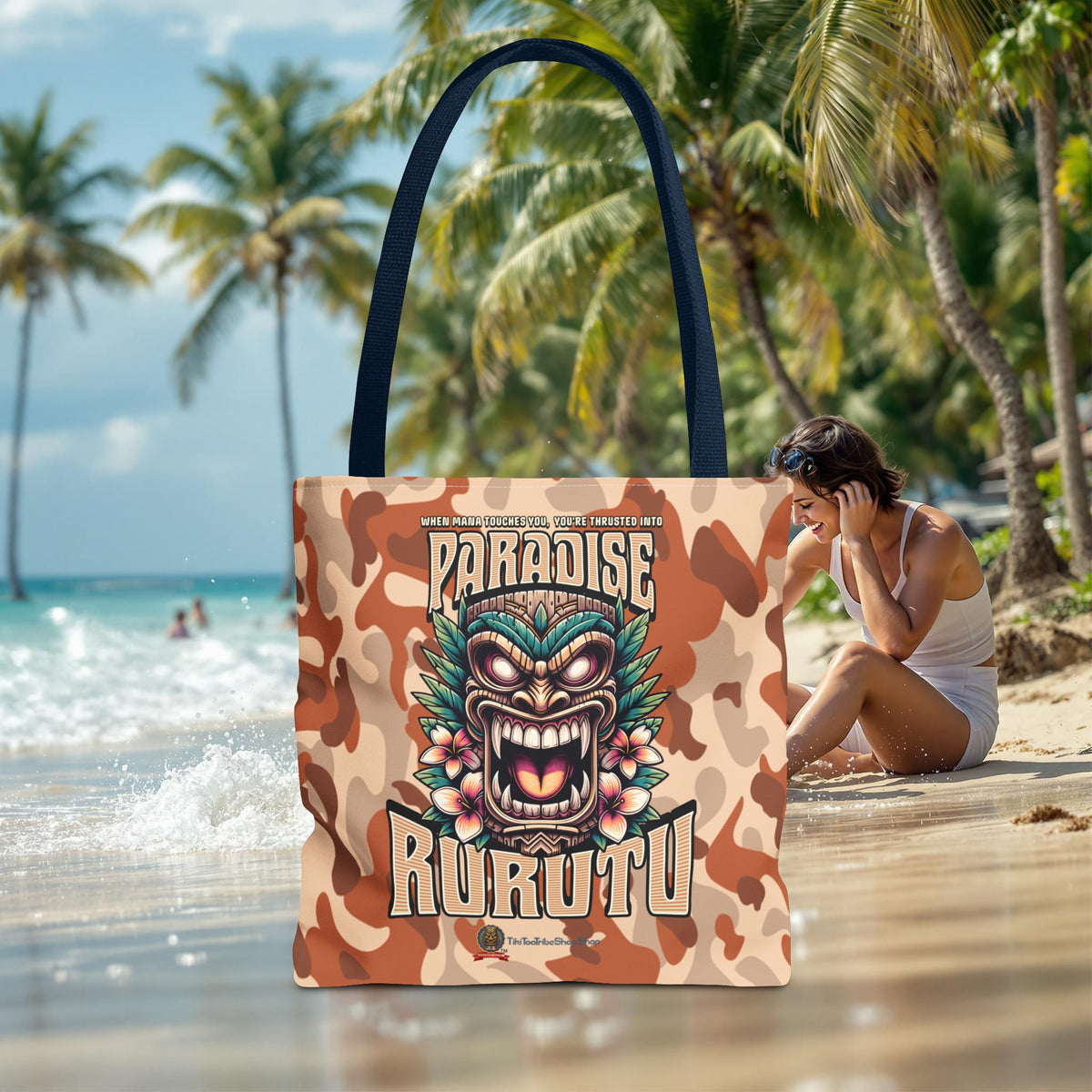 Tote Bag - 'Paradise Rurutu'