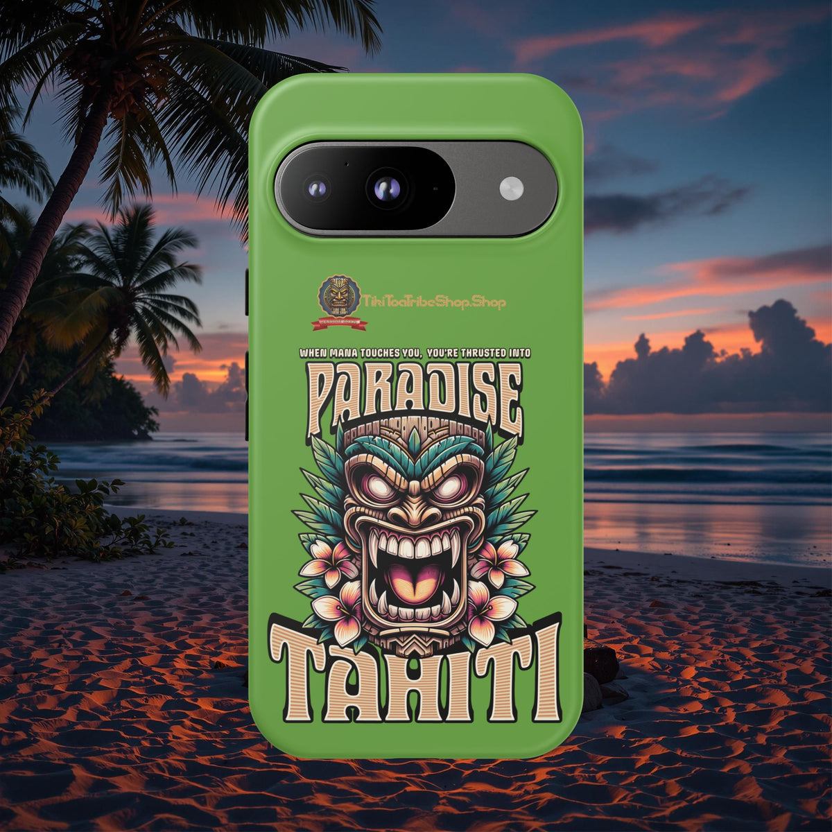 Tahiti – Coque Antichoc Premium Tiki Royal