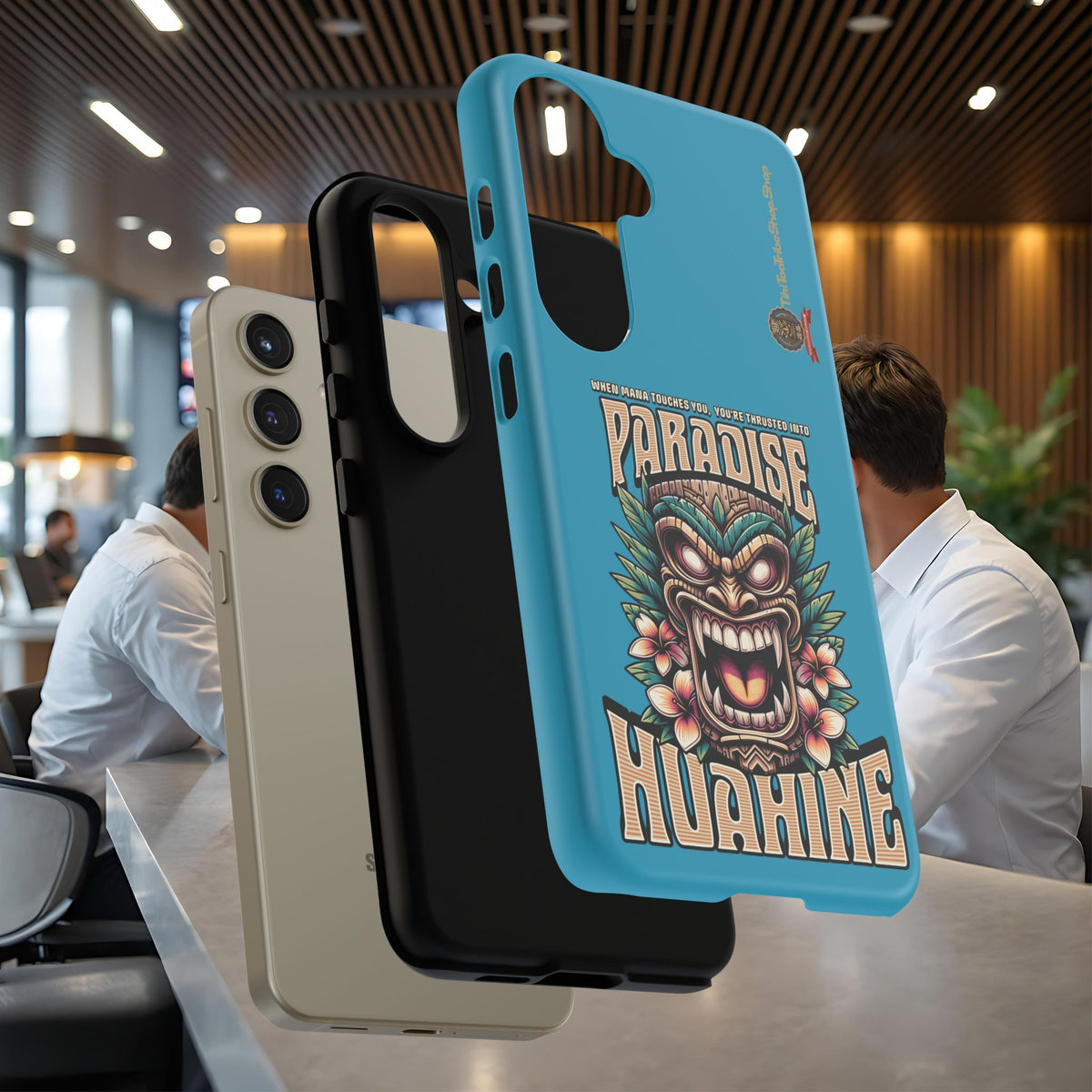 Huahine – Coque Antichoc Premium Tiki Fenua