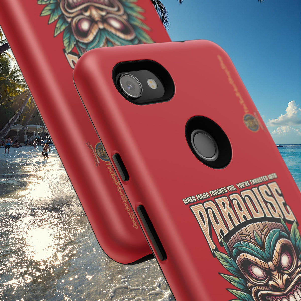 Bora Bora – Coque Antichoc Premium Tiki Élégance