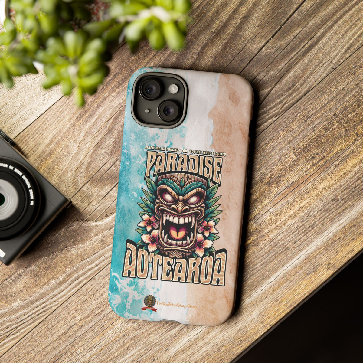 Aotearoa – Coque Antichoc Tiki Maori & Mana Ancestral