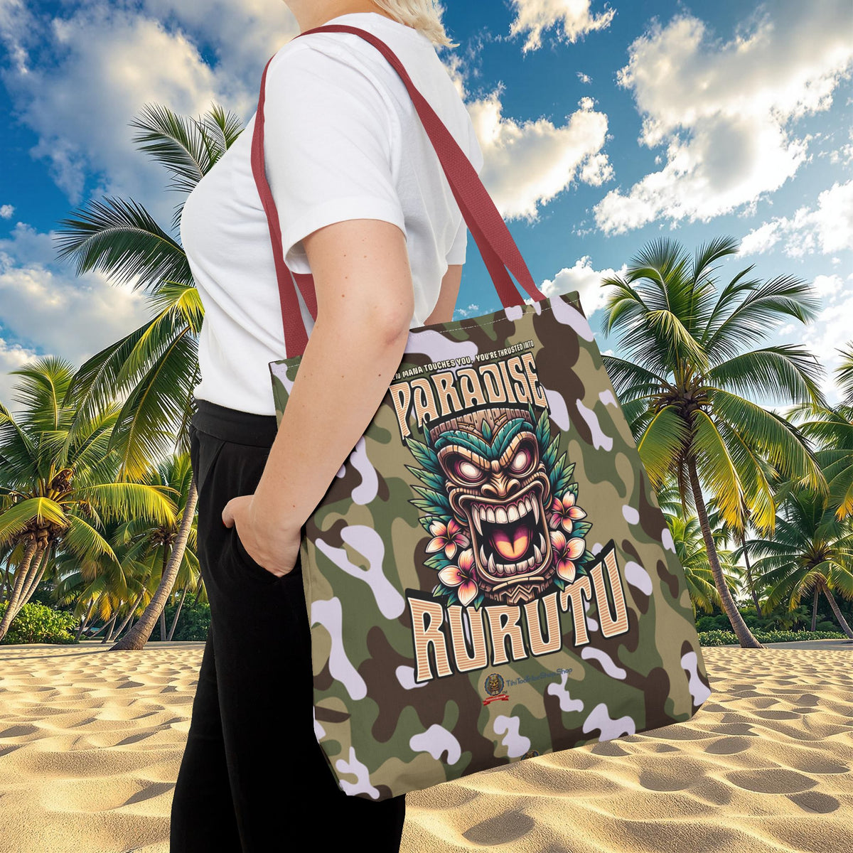 Tote Bag - 'Paradise Rurutu'