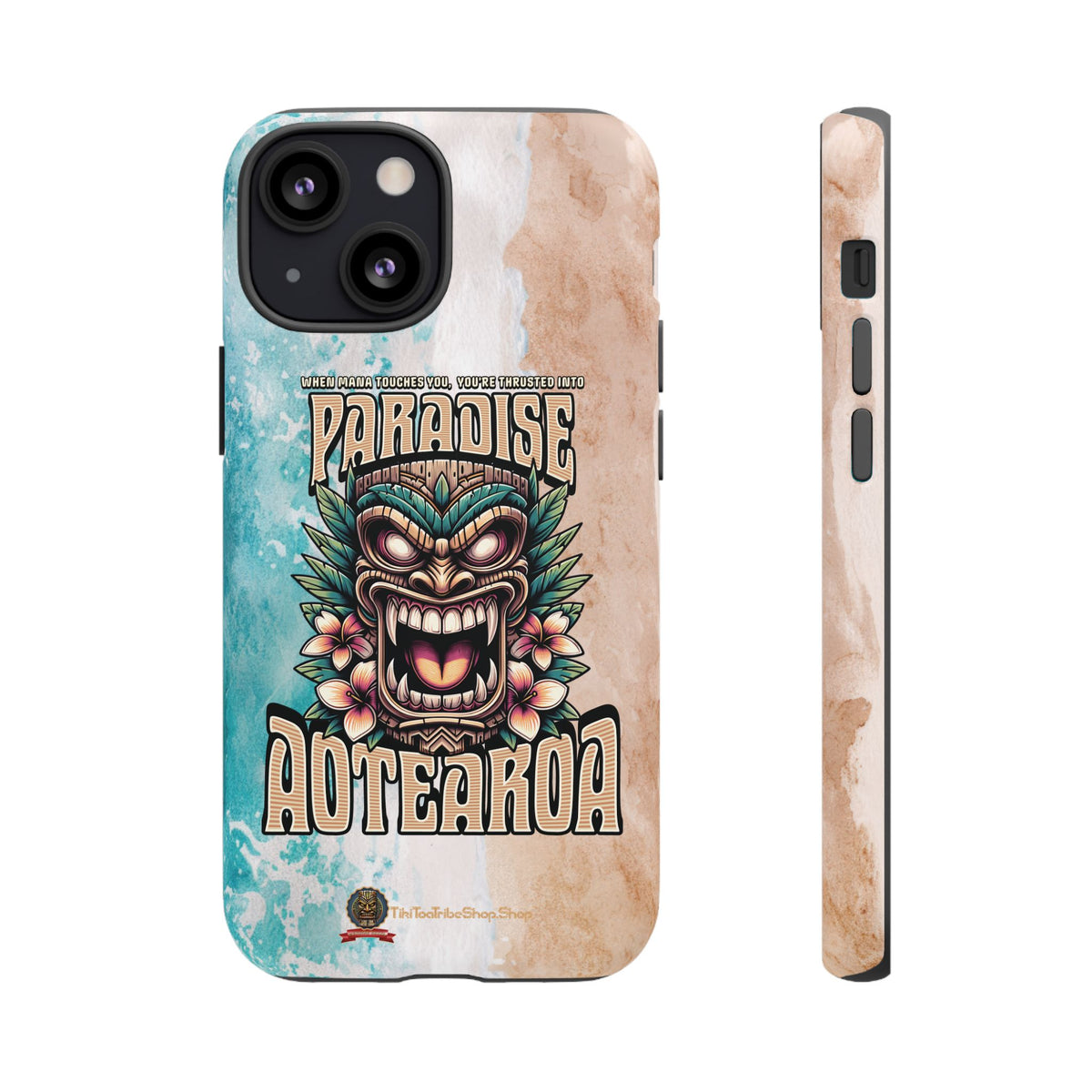 Aotearoa – Coque Antichoc Tiki Maori & Mana Ancestral