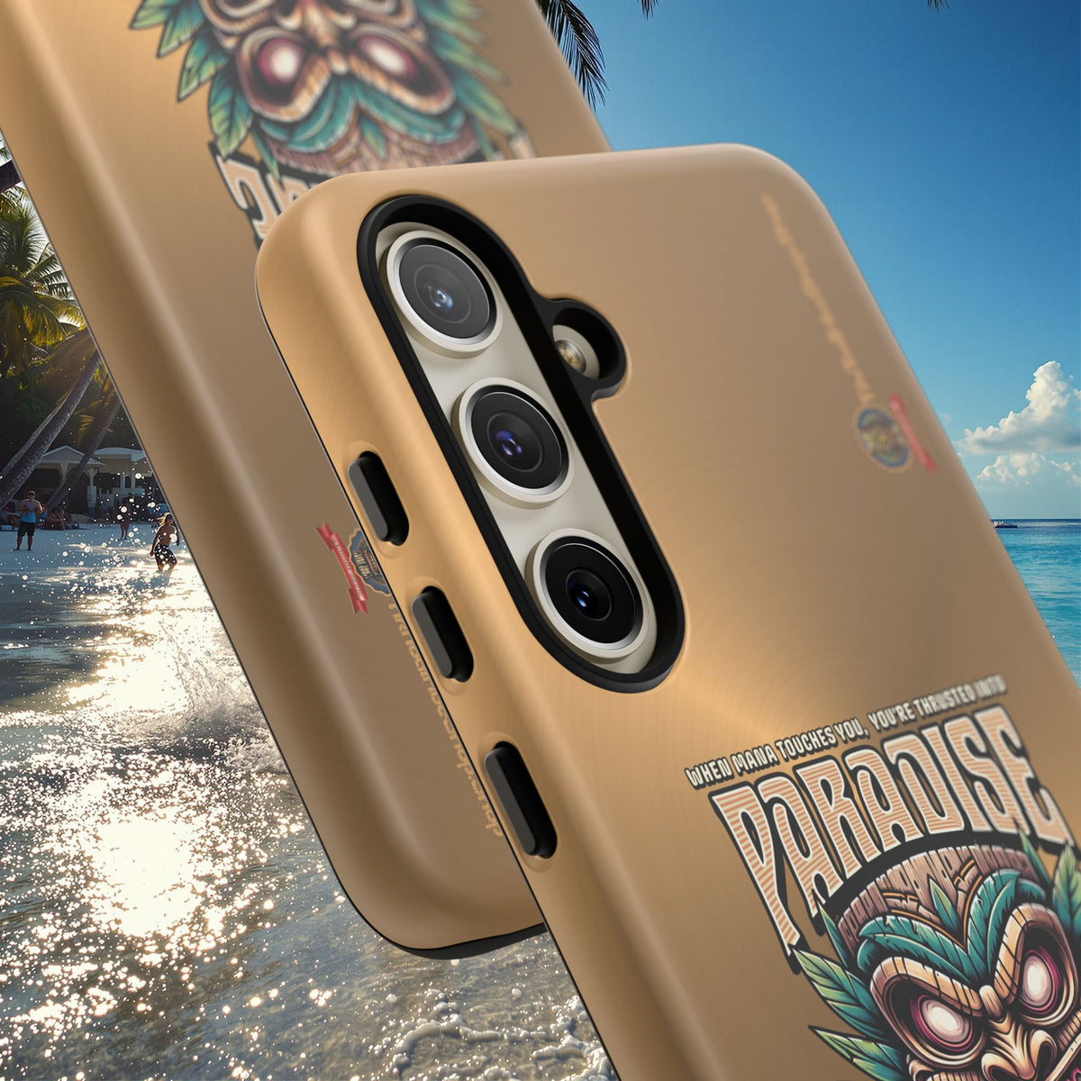 Bora Bora – Coque Antichoc Premium Tiki Élégance
