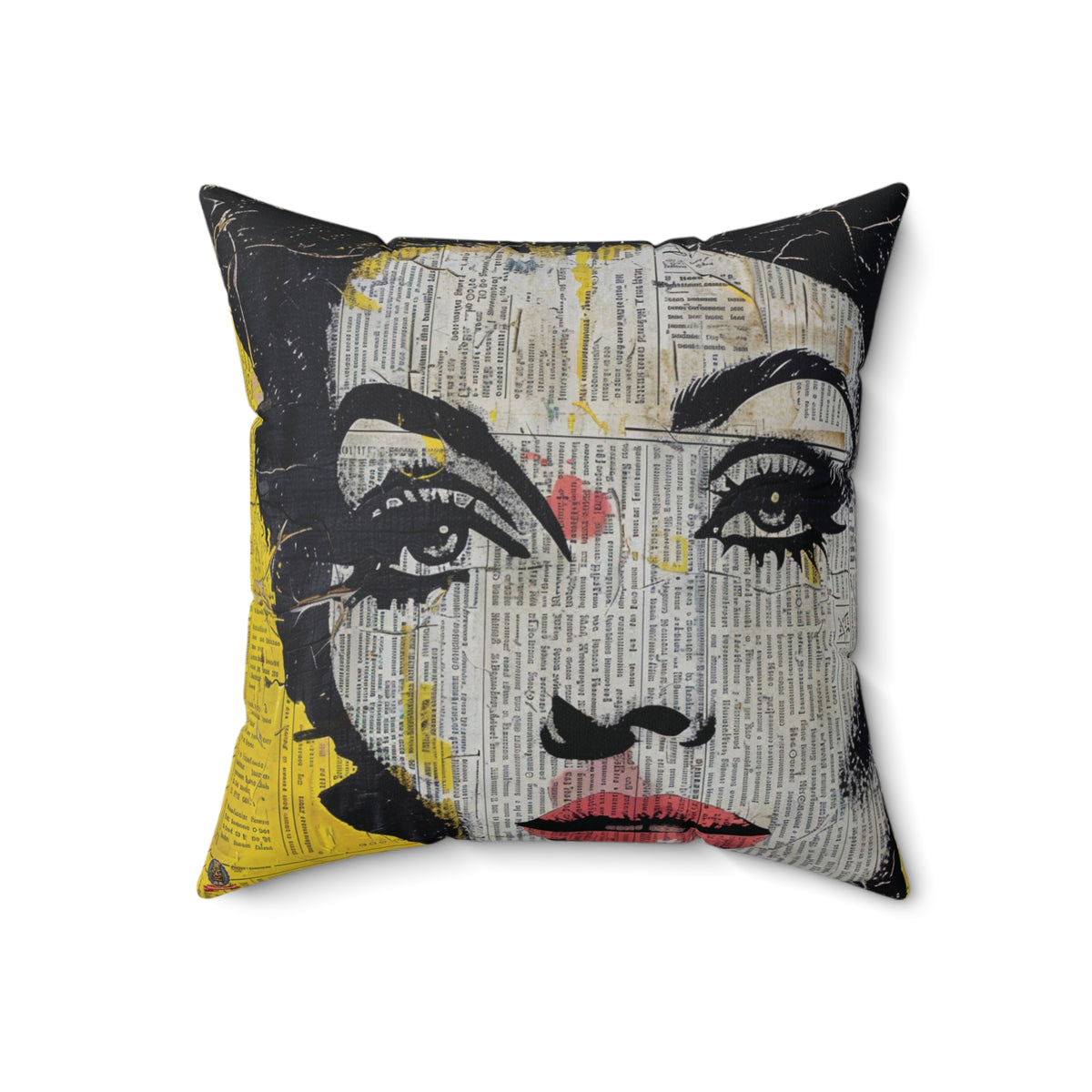 Pop Art Collage Magazine: Fragmented Elegance
