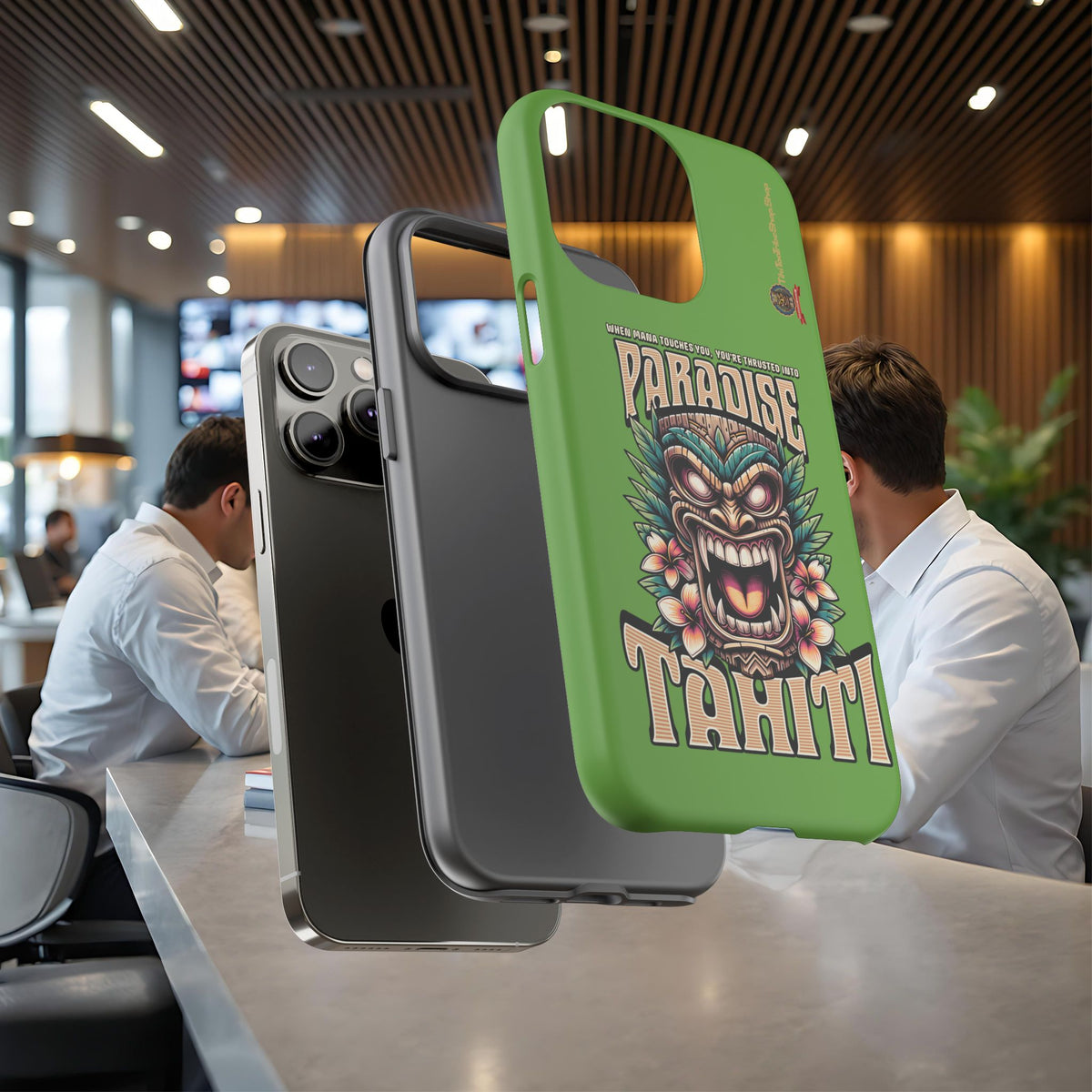 Tahiti – Coque Antichoc Premium Tiki Royal