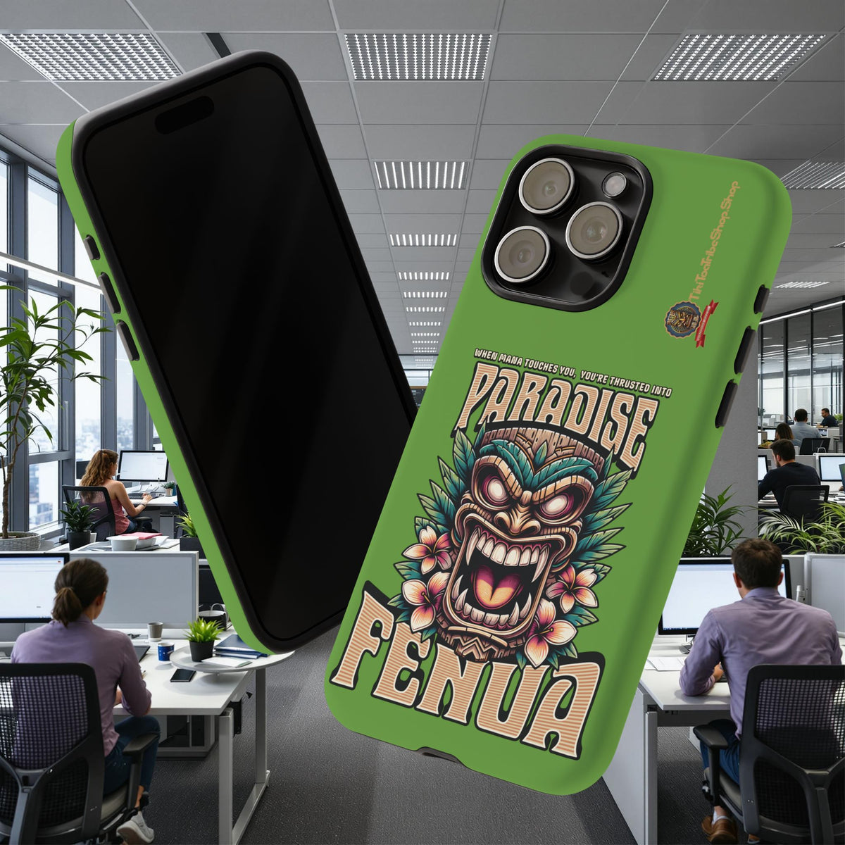 Fenua Guardian – Coque Antichoc Art Polynésien