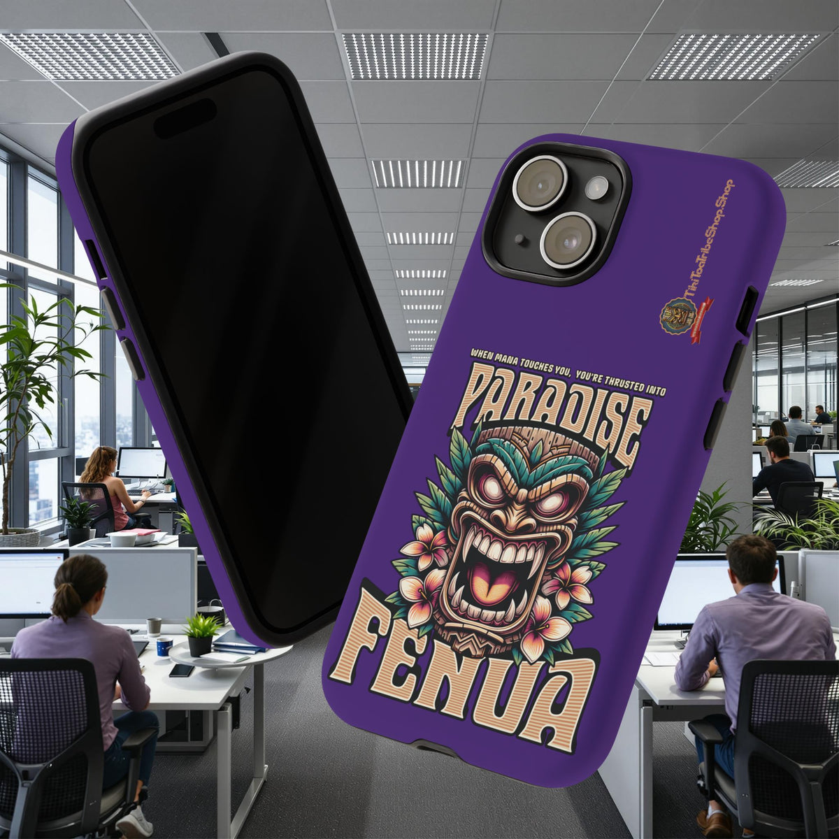 Fenua Guardian – Coque Antichoc Art Polynésien