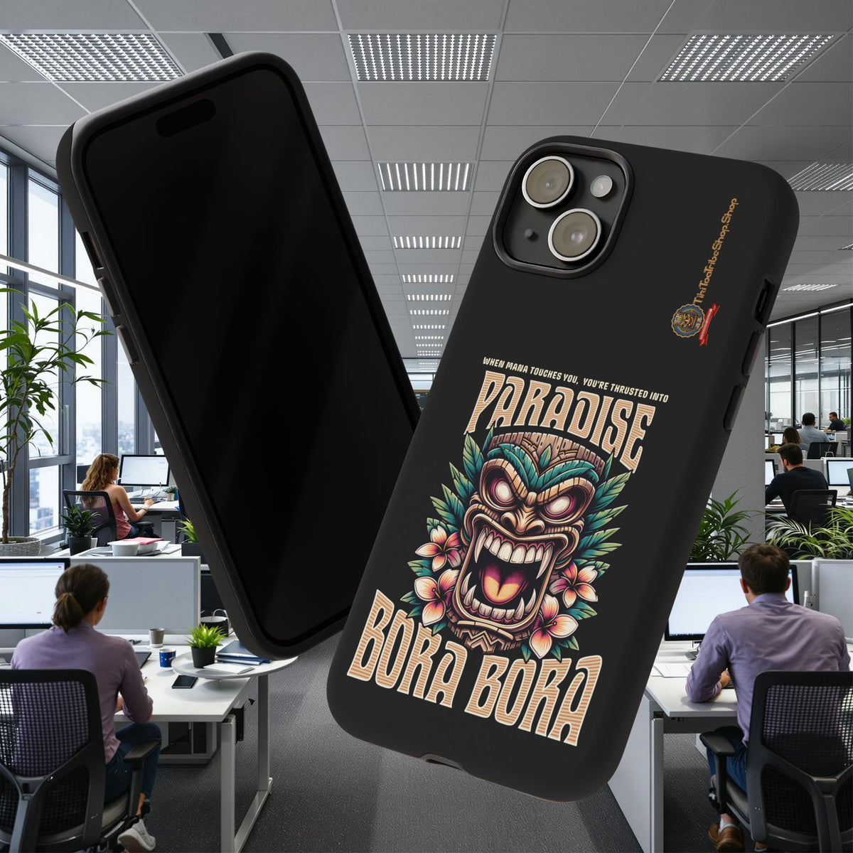 Bora Bora – Premium Tiki Elegance Shockproof Case
