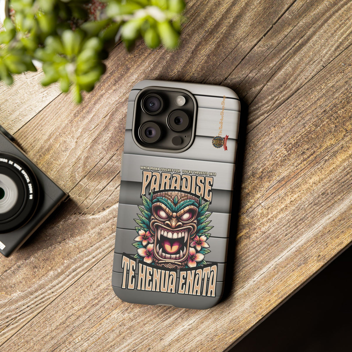 Te Henua Enata – Coque Antichoc Tiki Ancestral & Puissant