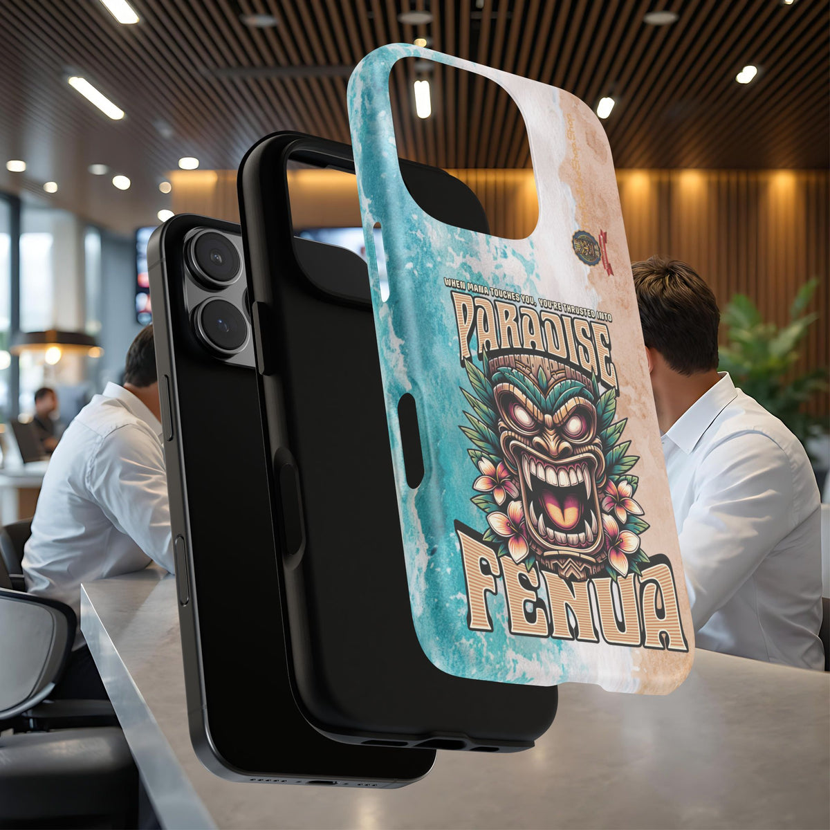 Fenua Guardian – Coque Antichoc Art Polynésien