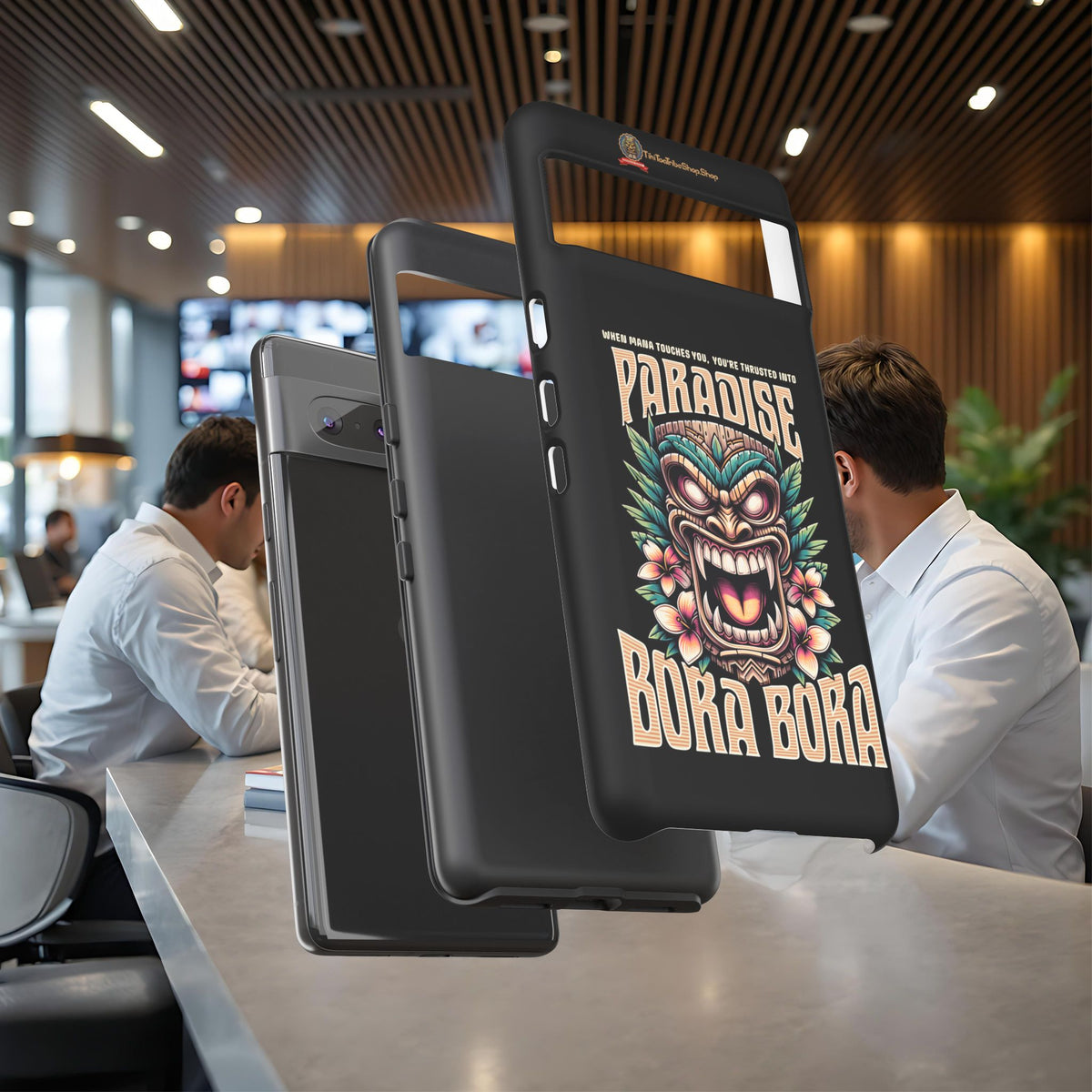 Bora Bora – Premium Tiki Elegance Shockproof Case