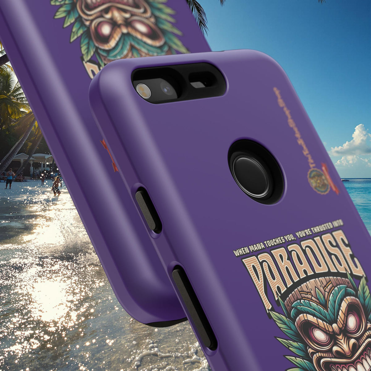 Fenua Guardian – Coque Antichoc Art Polynésien