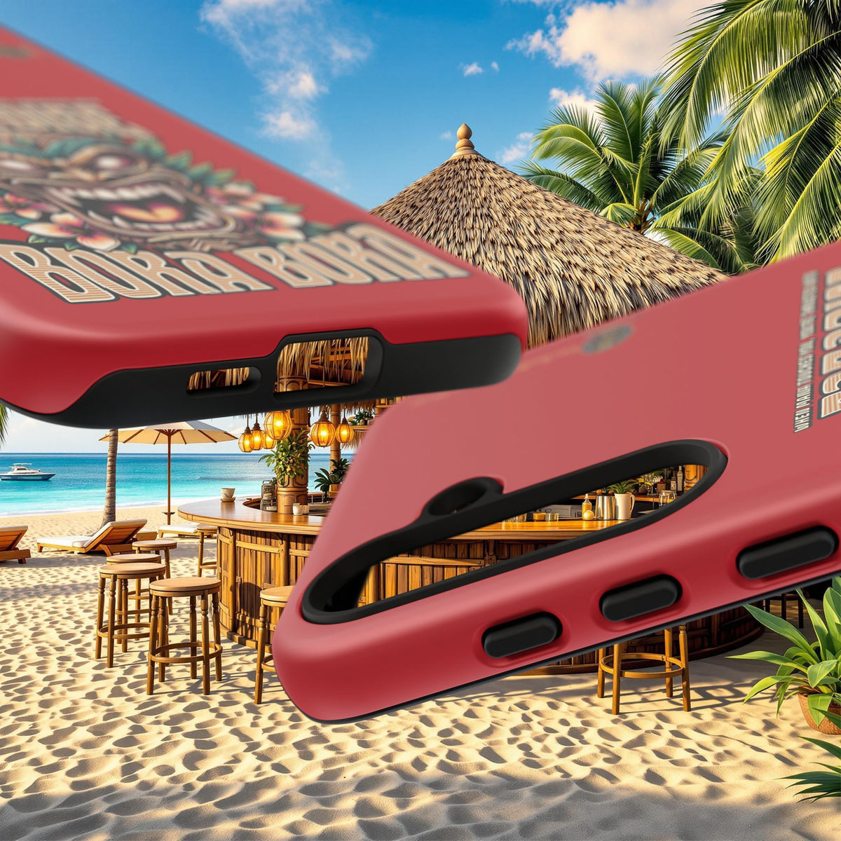 Bora Bora – Coque Antichoc Premium Tiki Élégance