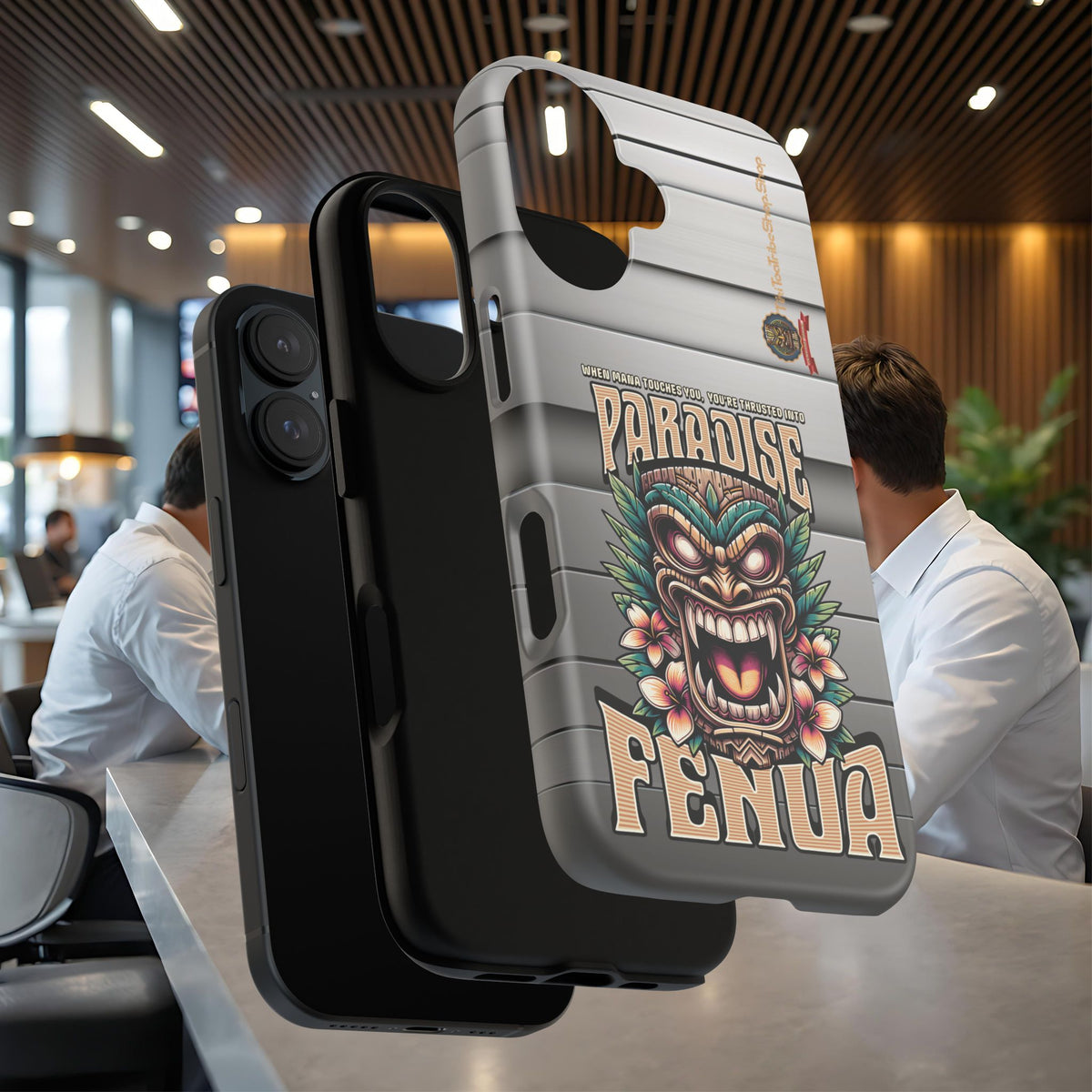 Fenua Guardian – Coque Antichoc Art Polynésien
