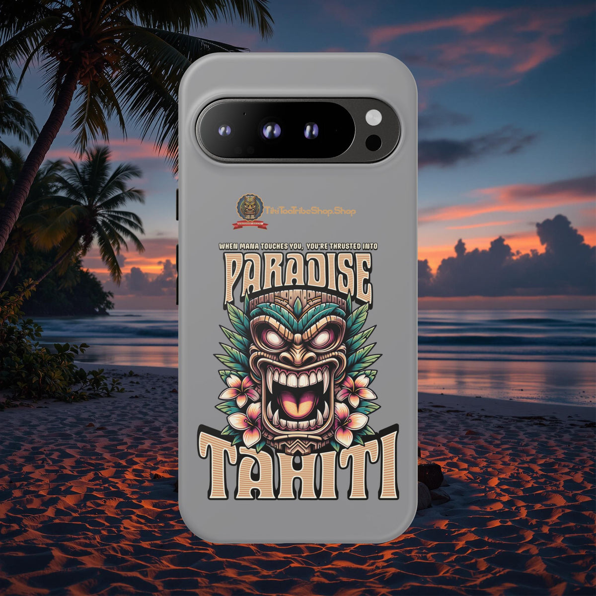 Tahiti – Coque Antichoc Premium Tiki Royal