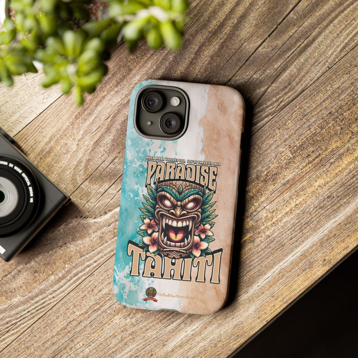 Tahiti – Coque Antichoc Premium Tiki Royal
