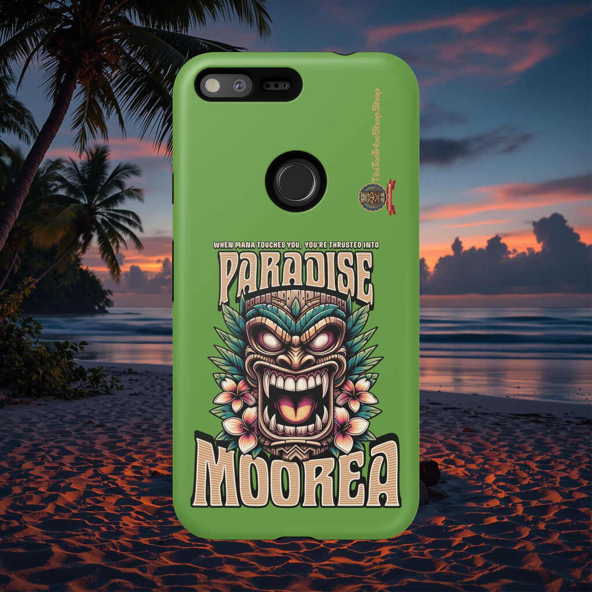 Moorea – Coque Antichoc Premium Tiki Fenua