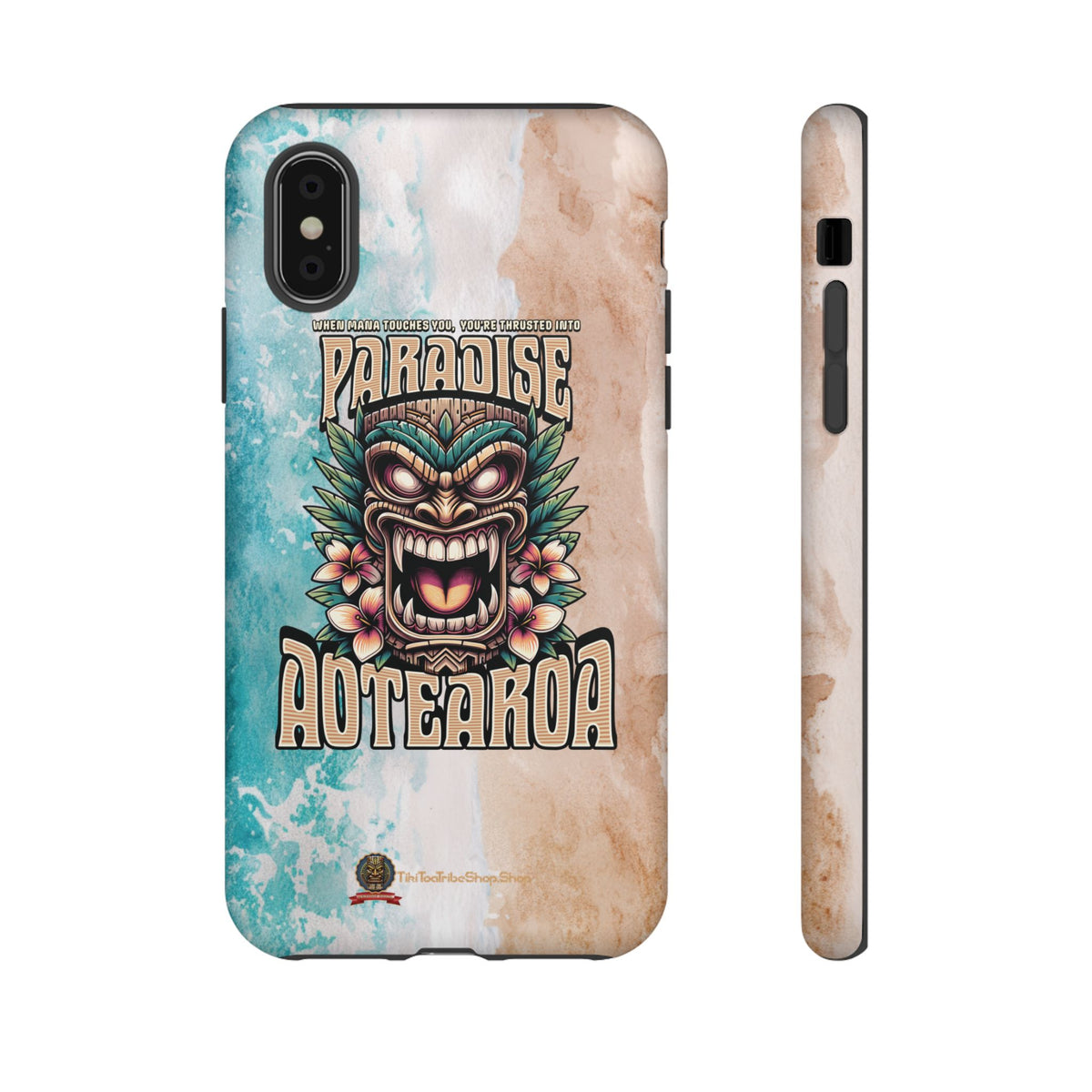 Aotearoa – Coque Antichoc Tiki Maori & Mana Ancestral