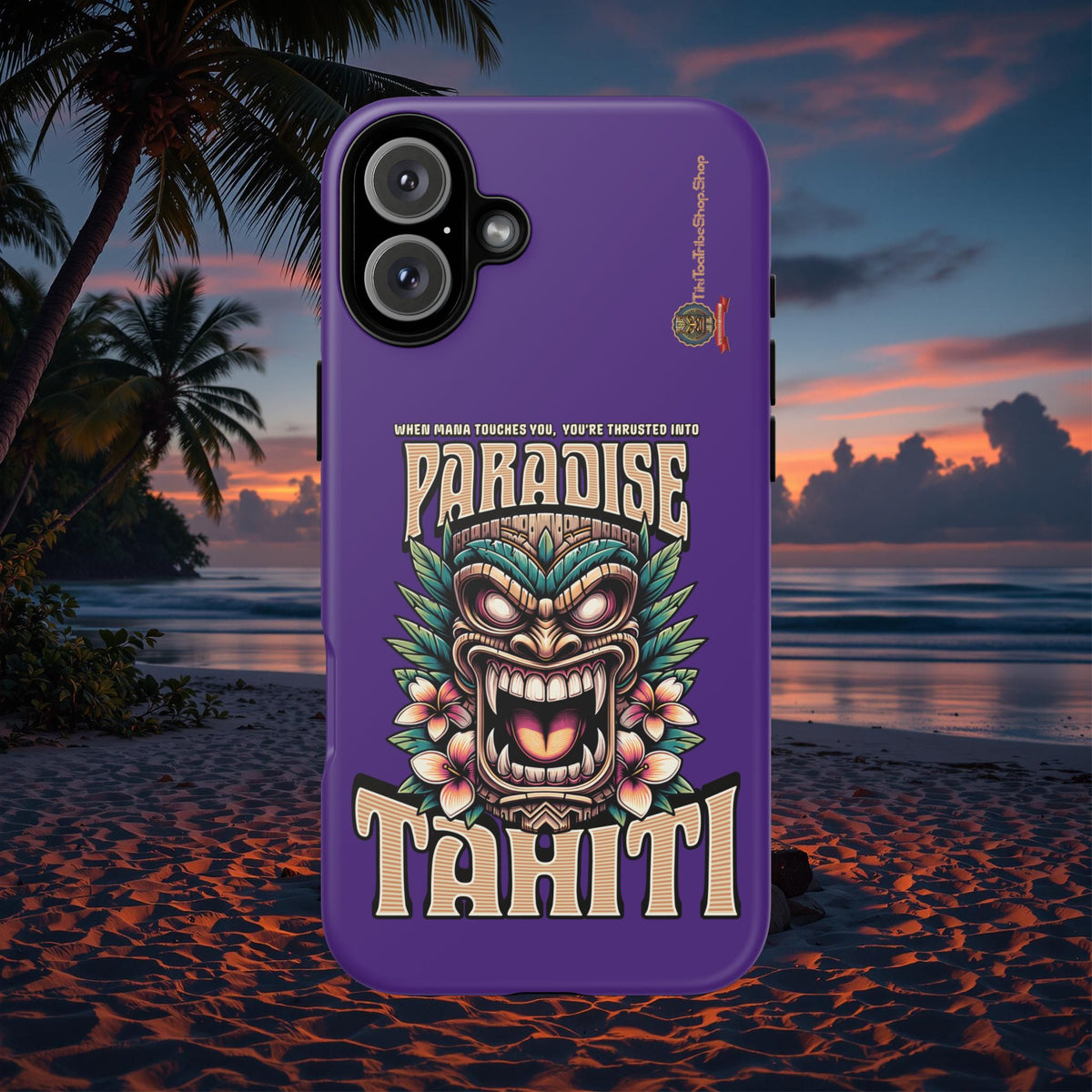 Tahiti – Coque Antichoc Premium Tiki Royal
