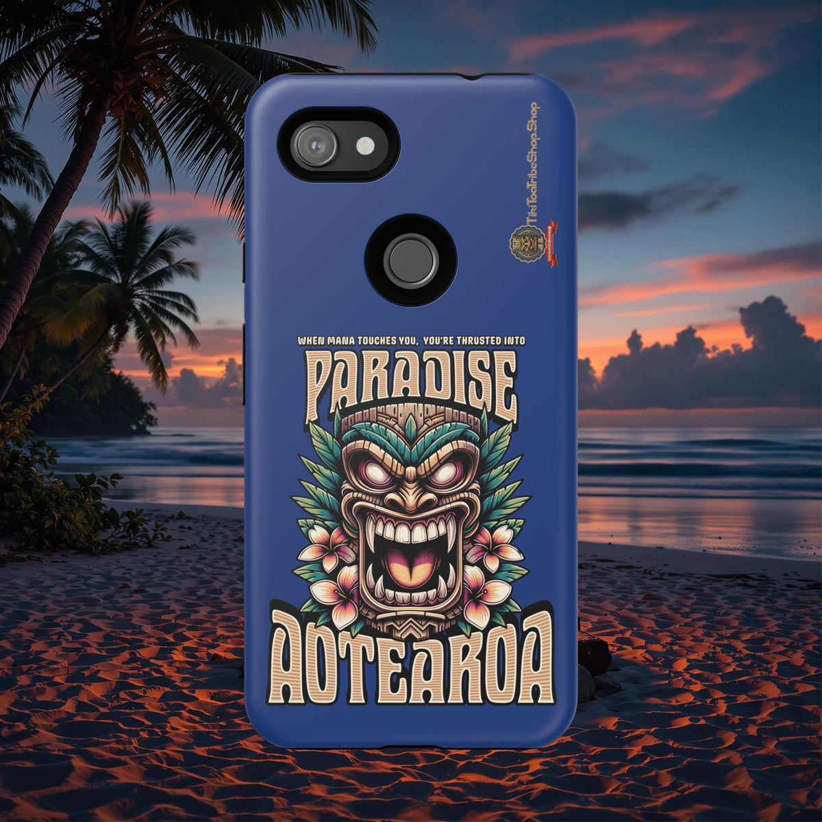 Aotearoa – Coque Antichoc Tiki Maori & Mana Ancestral