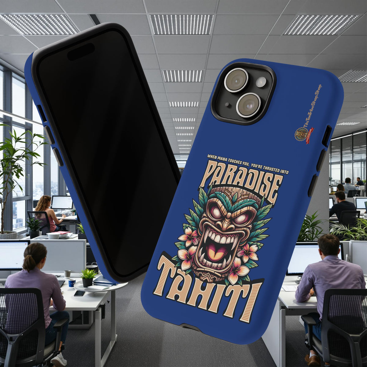 Tahiti – Coque Antichoc Premium Tiki Royal