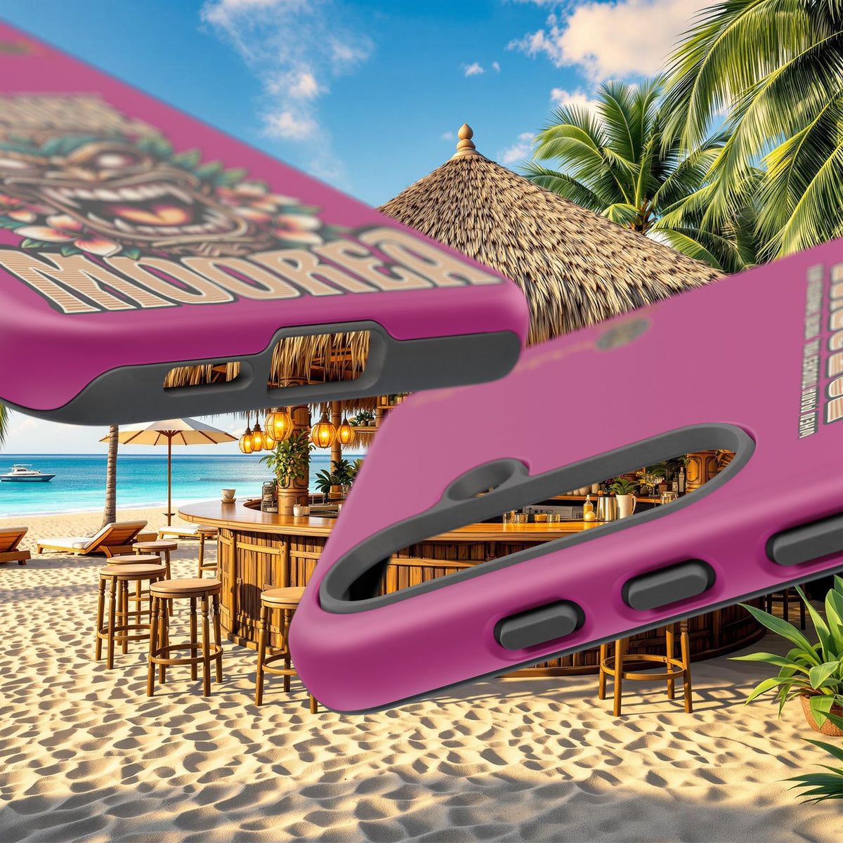 Moorea – Coque Antichoc Premium Tiki Fenua