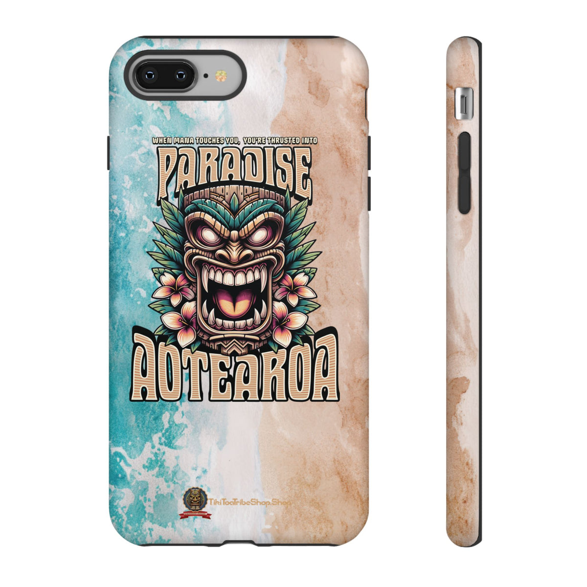 Aotearoa – Coque Antichoc Tiki Maori & Mana Ancestral