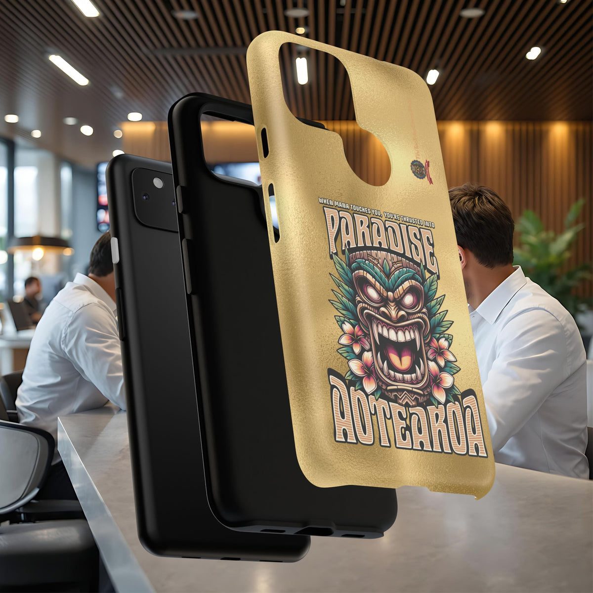 Aotearoa – Tiki Maori &amp; Ancestral Mana Shockproof Case