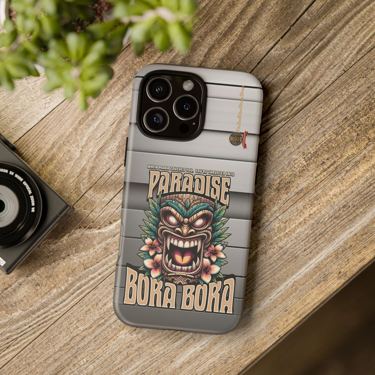 Bora Bora – Coque Antichoc Premium Tiki Élégance