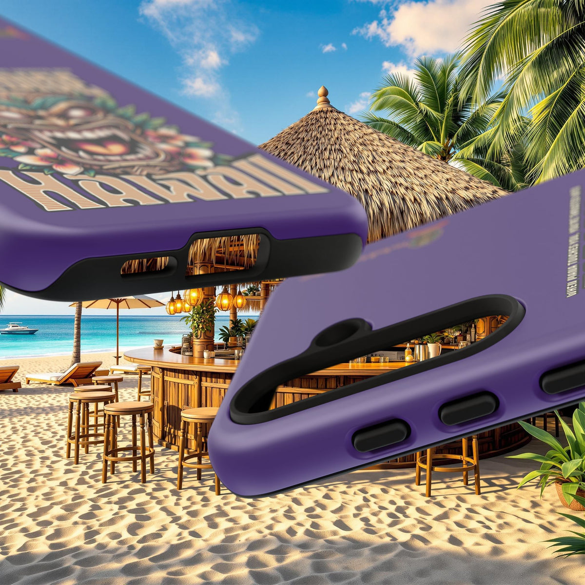 Hawaii – Coque Antichoc Premium Tiki Mana