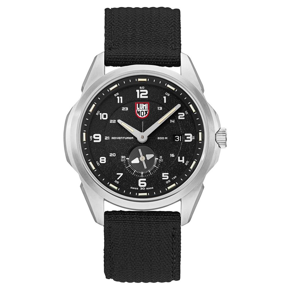 LUMINOX "Atacama Adventurer Field 1760 Series" Black &amp; Gray Quartz Watch - 20 ATM
