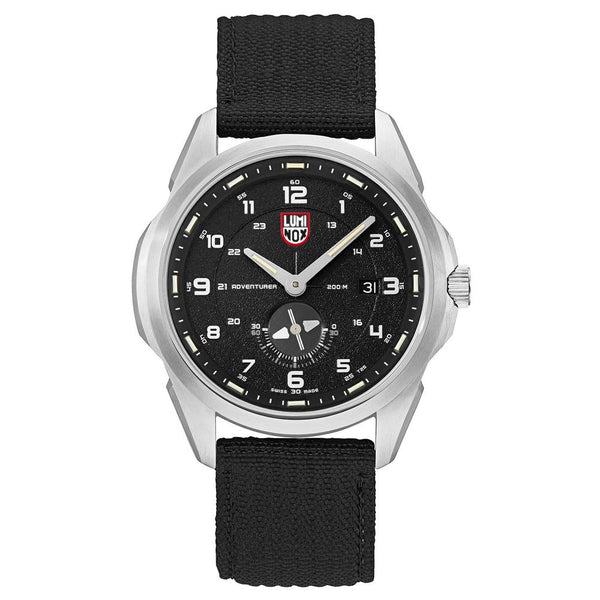 LUMINOX "Atacama Adventurer Field 1760 Series" Black &amp; Gray Quartz Watch - 20 ATM