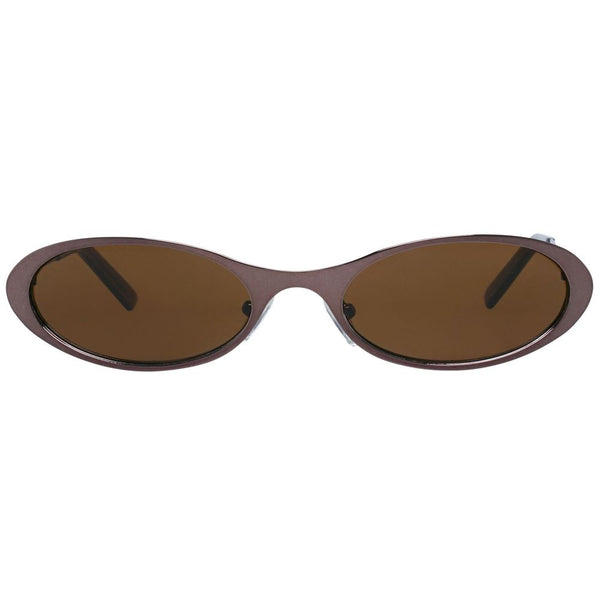MORE & MORE L'Élégance de la Monture Ovale pour un Style Raffiné MM54056" en Métal Marron
