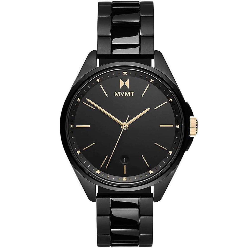 MVMT Coronada Women's Watch in Black Steel - Elegant Design