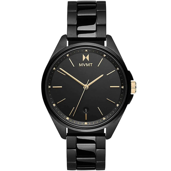 MVMT Coronada Women's Watch in Black Steel - Elegant Design