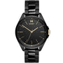 MVMT Montre Femmes Coronada En Acier Noir - Design Élégant