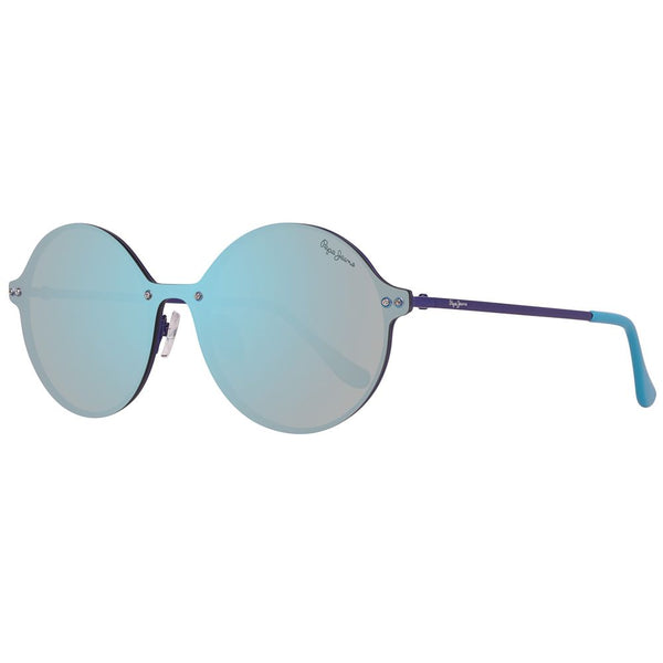 PEPE JEANS Blue "Round Retro" Sunglasses