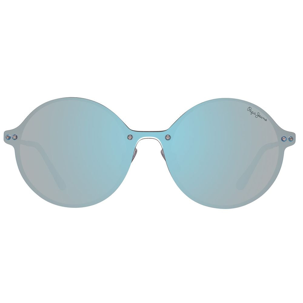 PEPE JEANS Blue "Round Retro" Sunglasses