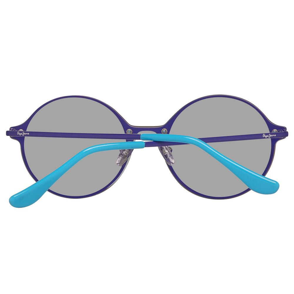 PEPE JEANS Blue "Round Retro" Sunglasses