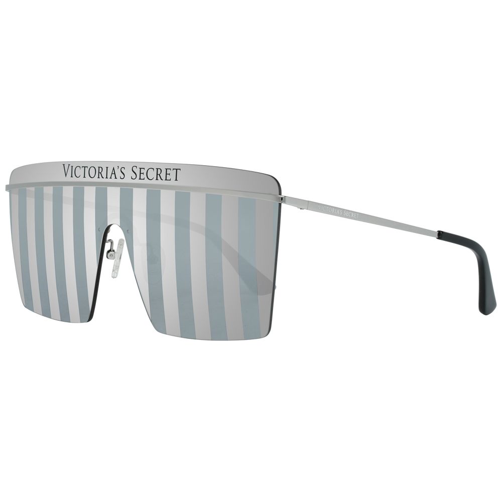 VICTORIA'S SECRET Lunettes de Soleil "VS0003" Argentées "Bouclier"