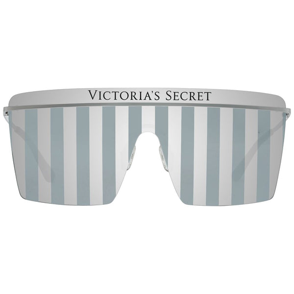 VICTORIA'S SECRET Lunettes de Soleil "VS0003" Argentées "Bouclier"