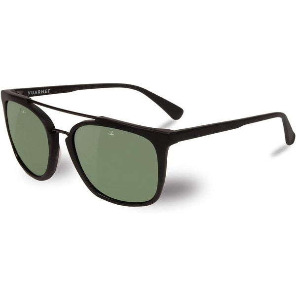 VUARNET "Cable Car" Sunglasses in Black Acetate