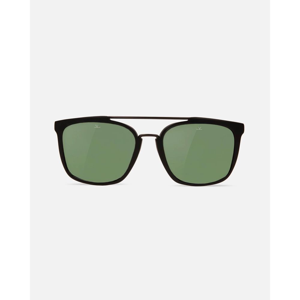 VUARNET "Cable Car" Sunglasses in Black Acetate