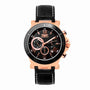 BOBROFF Montre Acier Noir Cadran Sportif Luxe